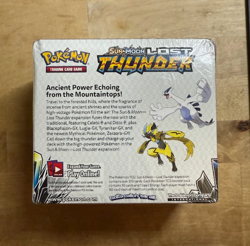 Pokemon TCG Sun & Moon Lost Thunder Booster Display Box Factory Sealed 36 Packs - Image 2