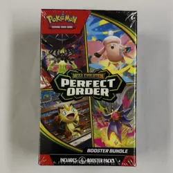 Pokemon TCG Mega Evolution: Perfect Order Booster Box Bundle 6 Packs 2026 - Image 1