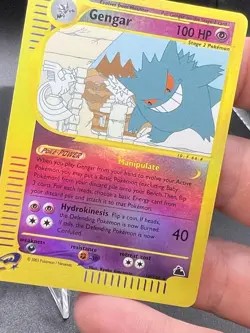 Gengar 10/144 Skyridge Reverse Holo Rare Pokemon Card WOTC 2003 - LP ZP1 - Image 2