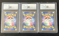 3x Pokemon CGC Graded lot in 10s - Image 2