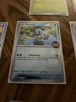 10 x RARE Pokemon 151 Choki Choki Indonesia Promo Booster Pack - Image 3