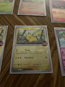10 x RARE Pokemon 151 Choki Choki Indonesia Promo Booster Pack - Image 5