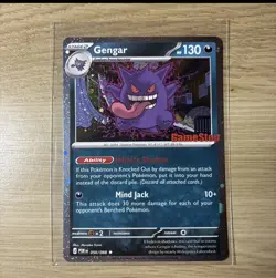 Gengar Cosmos Holo Gamestop Exclusive Promo Card Number 050/088 has 53/47 Center - Image 1