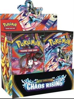 Pokemon Chaos Rising Booster Box New Sealed PRESALE 5/22/26 - Image 1