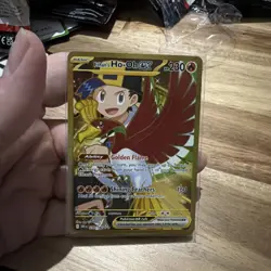 Pokemon TCG Destined Rivals Ethans Ho-oh EX 239/182 Full Art Hyper Rare - Image 2