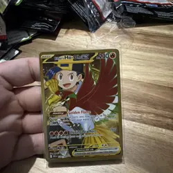 Pokemon TCG Destined Rivals Ethans Ho-oh EX 239/182 Full Art Hyper Rare - Image 3