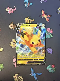 Pikachu V SWSH285 Promo Pokemon Card SWSH: Sword & Shield Promo Cards - Image 1