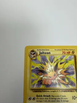 Pokemon Jolteon 20/64 Jungle Rare Stage 1 Regular 1999 English - Image 2