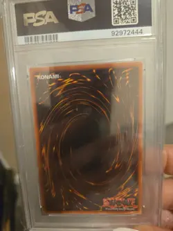 Raigeki *PSA GEM MINT 10* LOB-053 *Super Rare* 2002 * Vintage * Yugioh - Image 2