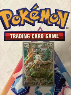 Meowth 106/094 Phantasmal Flames Illustration Rare Full Art IR- Pokemon ME02 PFL - Image 2