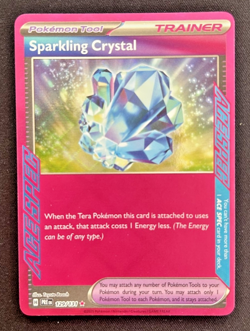 Sparkling Crystal 129/131 Holo ACE SPEC Rare SV: Prismatic Evolutions Pokemon NM - Image 1