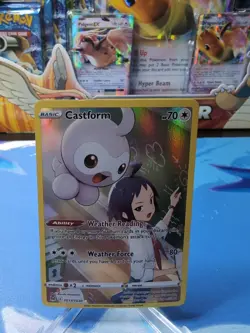Castform - TG11/TG30 - Pokemon Lost Origins Trainer Gallery Holo Rare Card NM - Image 1