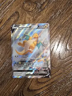 Dragonite V 192/203 Alternate Full Art Evolving Skies Pokemon English NM- - Image 1