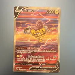 Pokemon Raikou V GG41/GG70 Crown Zenith Galarian Gallery Holo 200 HP - Image 1