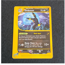 Umbreon 32/144 Aquapolis Rare Regular Stage 1 70 HP 2003 Pokemon TCG - Image 1