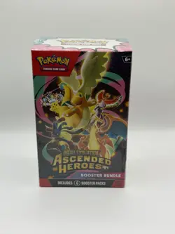 Pokemon TCG Mega Evolution Ascended Heroes Booster Bundle NEW/SEALED - Image 1