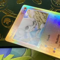 The Pokemon Company Meditite 37/97 EX Dragon Reverse Holo LP - Image 5