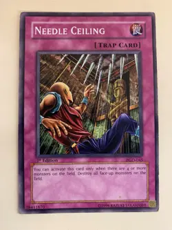 Needle Ceiling PGD-045 Pharaonic Guardian 1st Edition - Yugioh Card - Image 1