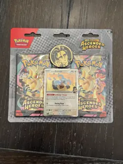 Pokemon TCG Ascended Heroes 2 Pack Pokemon blister Komala Promo - Image 1