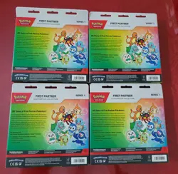 4-Pokemon TCG First Partner Illustration Collection Series 1 SEE DETAILS + PICS - Image 2