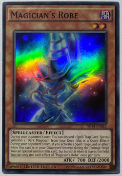 Magician's Robe - SHVI-ENSE3 | Limited Edition Super Rare YuGiOh! - Image 1
