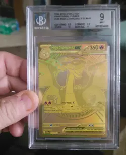 Pokemon Mega Charizard x EX 130/094 Me02: Phantasmal Flames Holo BGS 9 - Image 1