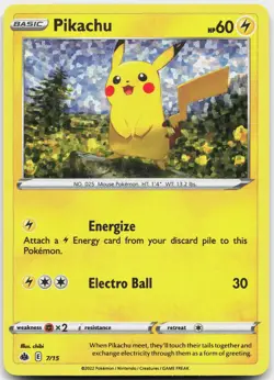 Pikachu 007/015 Holo Promo McDonald's Promos 2022 Pokemon Near Mint - Image 1
