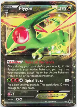 Flygon EX XY61 Holo Promo XY Promo Pokemon Near Mint - Image 1