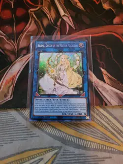 YUGIOH SELENE, QUEEN OF THE MASTER MAGICIANS BLCR-EN092 SECRET 1ST ED NM - Image 1