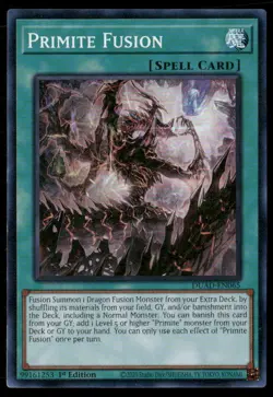 Primite Fusion DUAD-EN065 Super Rare Yu-Gi-Oh 1st Edition Near Mint - Image 1