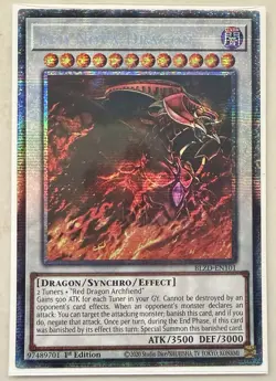 x1 Red Nova Dragon - BLZD-EN101 - Starlight Rare - 1st Edition Yu-Gi-Oh! M/NM - Image 1