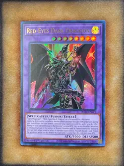 Yugioh Red-Eyes Dark Dragoon RA02-EN021 Ultra Rare 1st Ed NM - Image 1