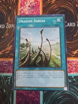 Yugioh Dragon Shrine SDBE-EN019 Super Rare Unlimited Near Mint - Image 1