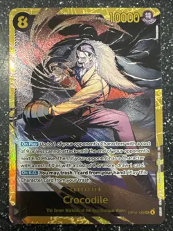One Piece Crocodile OP14-120 SEC - Image 1