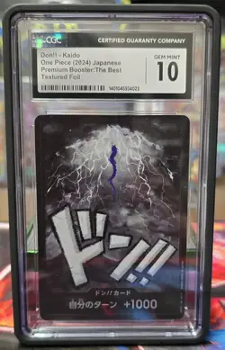 DON !! Card [Foil] (Kaido) ONE PIECE Card The Best PRB-01 Japanese CGC 10 - Image 1