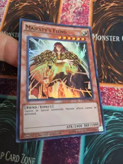 Yugioh Majesty's Fiend CT12-EN004 Super Rare Limited Near Mint - Image 2