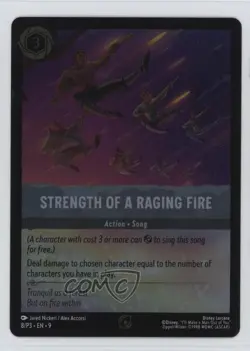 2025-Current Disney Lorcana - P3 Promos Strength of a Raging Fire #8/P3 - Image 1