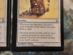 Geth's Grimoire Darksteel Regular 2X (PANGOLIN MTG) 2X F: NM, B: LP See Pics! - Image 4