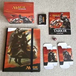 MTG Khans of Tarkir - Complete Set plus Tokens in Ultra Pro binder plus extras - Image 1