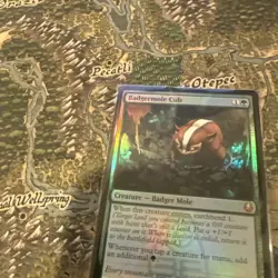 Magic (mtg): Badgermole Cub Avatar: The Last Airbender Foil - Image 2