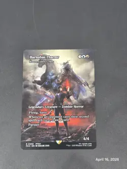MTG Barnabas Tharmr - Kraum, Ludevic's Opus (Showcase) Final Fantasy 56 NM Reg - Image 1