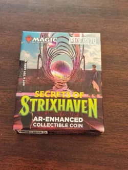 MTG - 1x Secrets of Strixhaven AR-Enhanced Collectible Coin - Sealed - Image 1
