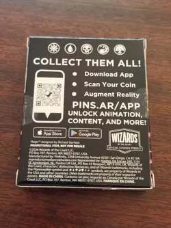 MTG - 1x Secrets of Strixhaven AR-Enhanced Collectible Coin - Sealed - Image 3