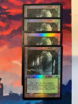 MTG Modern Horizons 2 Verdant Catacombs Retro Frame Foil x 4 - Image 1