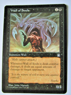 MTG Wall Of Souls Stronghold Light Play!! - Image 1