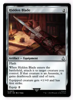 Hidden Blade 73 Universes Beyond: Assassin's Creed Normal NM - Image 1