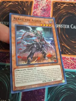 Yugioh Albaz the Ashen POTE-EN011 Super Rare 1st Edition Near Mint - Image 2