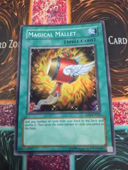 Yugioh Magical Mallet DP2-EN024 Super Rare 1st Edition Near Mint - Image 1