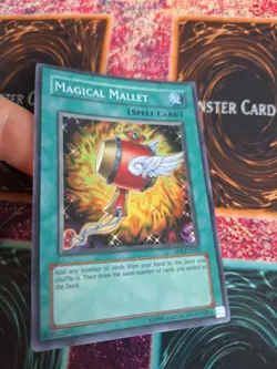 Yugioh Magical Mallet DP2-EN024 Super Rare 1st Edition Near Mint - Image 2