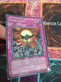 Yugioh Hero Spirit DPK-ENSE3 Secret Rare Limited Near Mint - Image 2